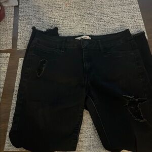 Joe's Black Distressed Jeans